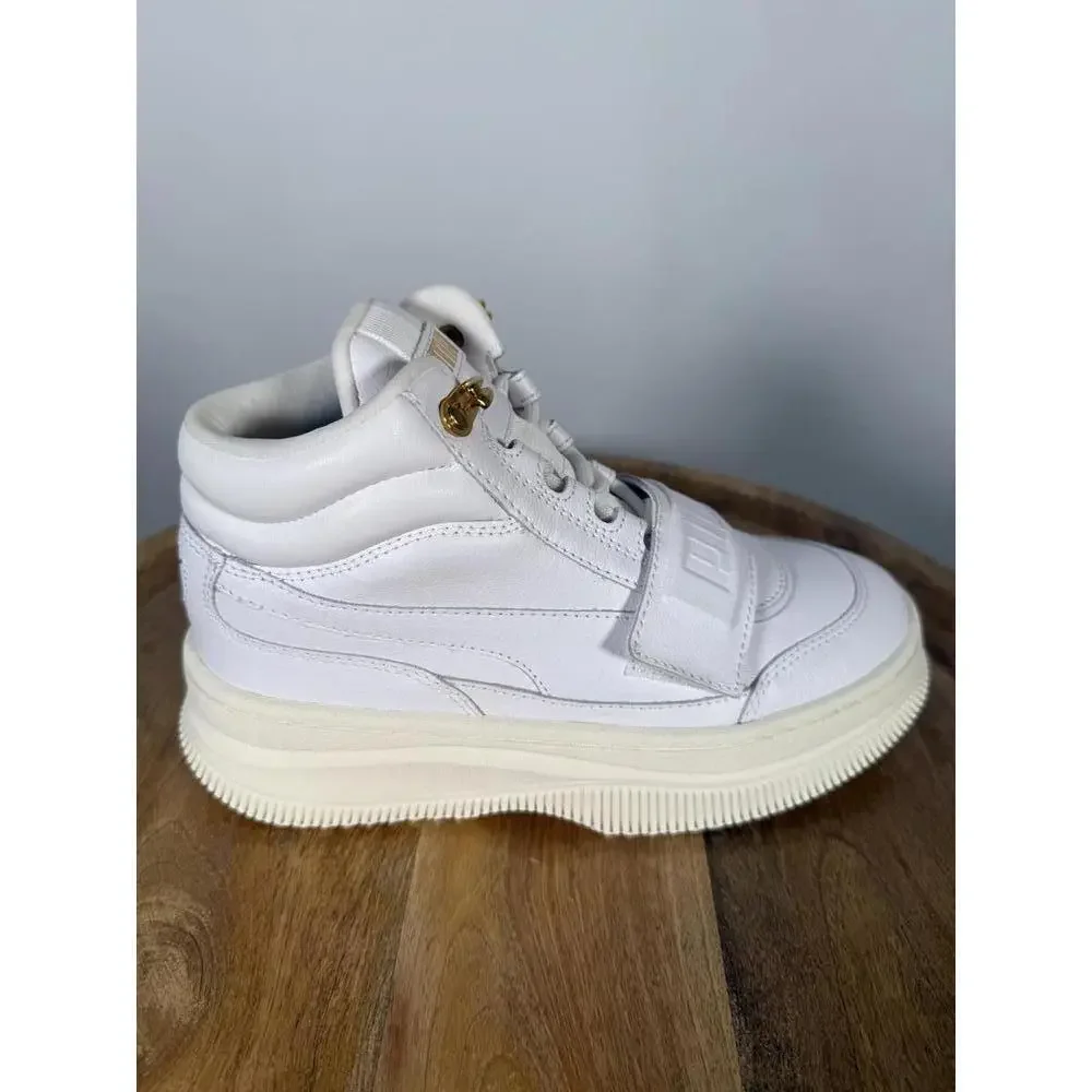 NWB Puma Deva Boot Women's White Lifestyle Sneakers Shoes Size 6 - Picture 8 of 10